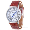 2016 Fashion Women Leather Wrist Quartz Watch